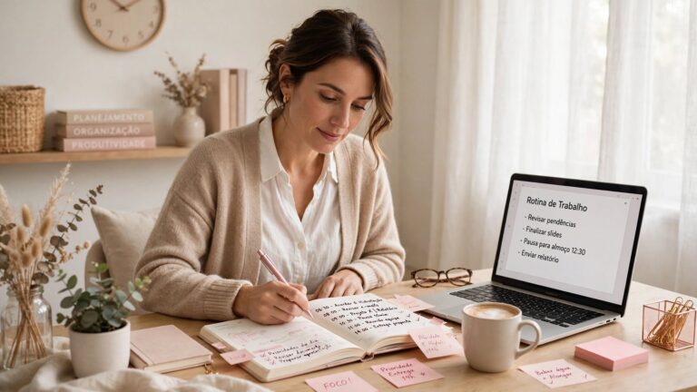 Rotina Eficaz: Como Organizar Sua Rotina de Trabalho