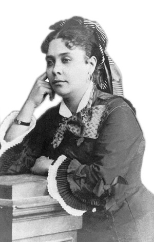 Retrato histórico de Chiquinha Gonzaga em 1877