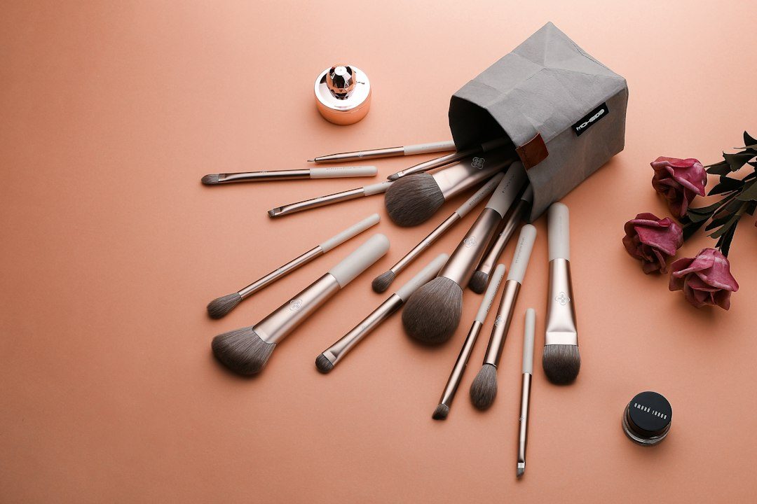 Conjunto de pincéis de maquiagem