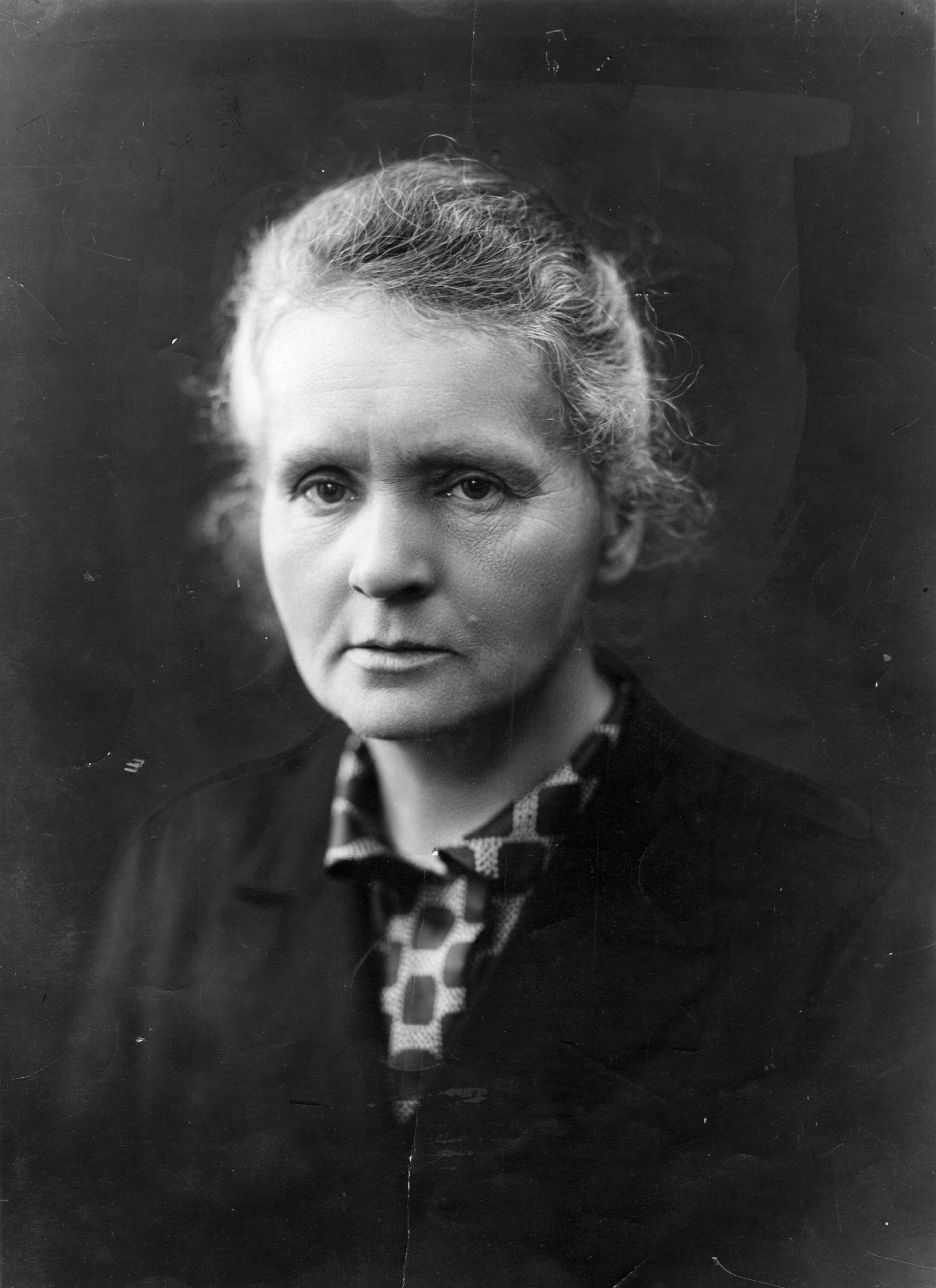 Fotografia de Marie Curie na década de 1920
