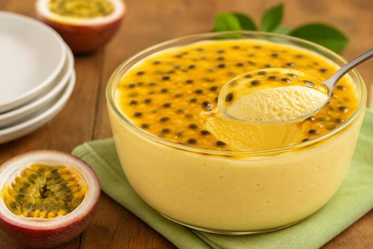 Mousse de Maracujá Fácil